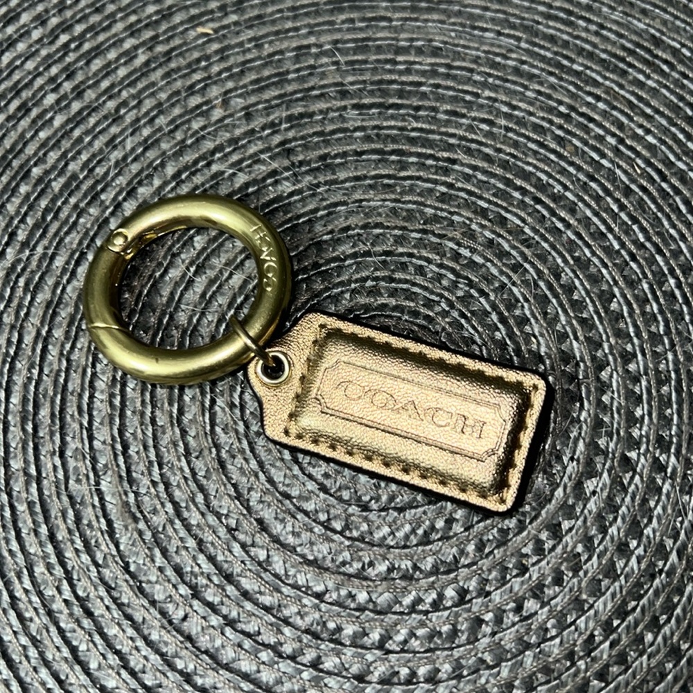 Coach Key Chain/Purse adornment. Great condition.